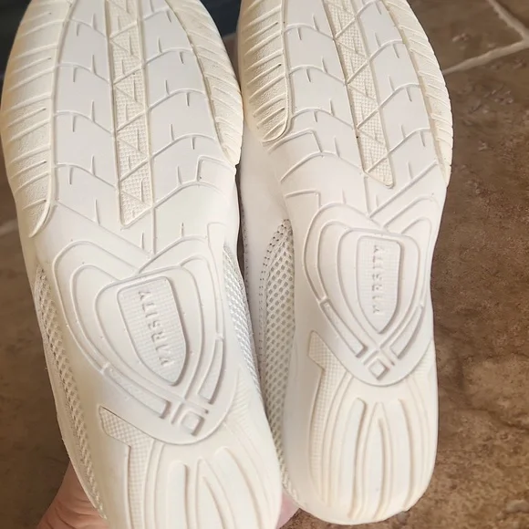 Varsity Girls Cheer Athletic Sneakers White Size Girls 2 - Picture 6 of 12